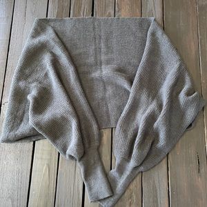 NWOT Shawl/ Scarf With Sleeves